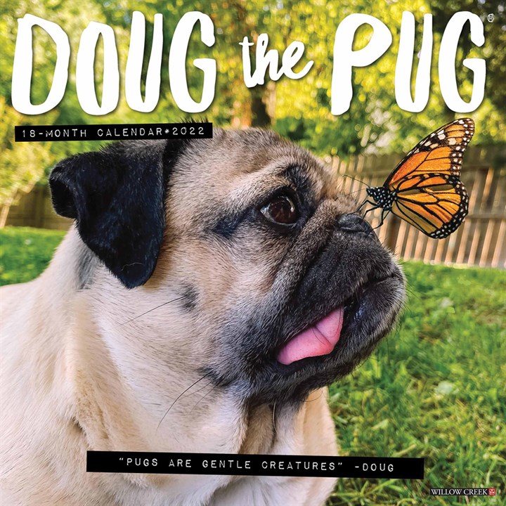 Doug The Pug Calendar 2022