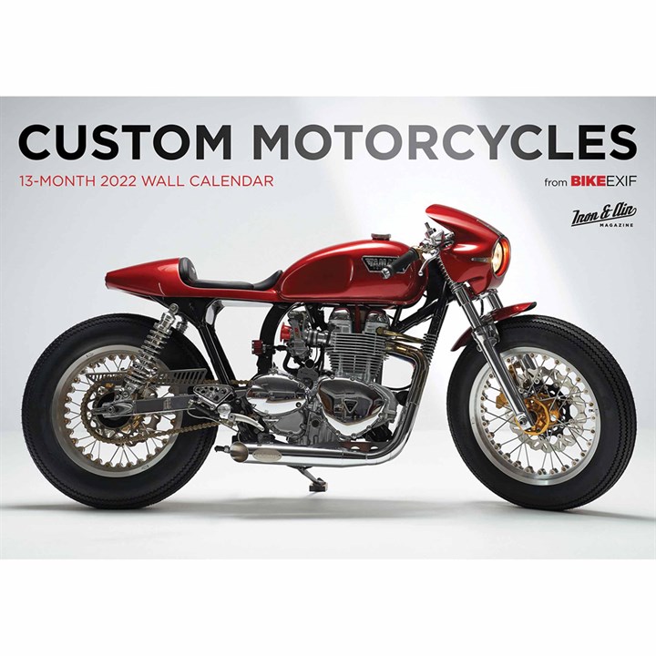 Bike EXIF, Custom Motorcycles A3 Calendar 2022