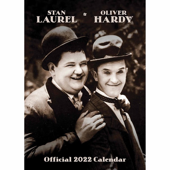 Laurel And Hardy Official A3 Calendar 2022