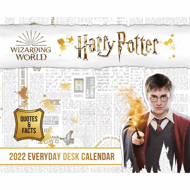 Harry Potter Official Desk Calendar 2022