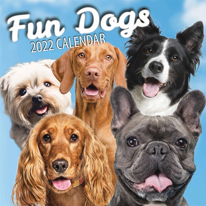 Fun Dogs Calendar 2022