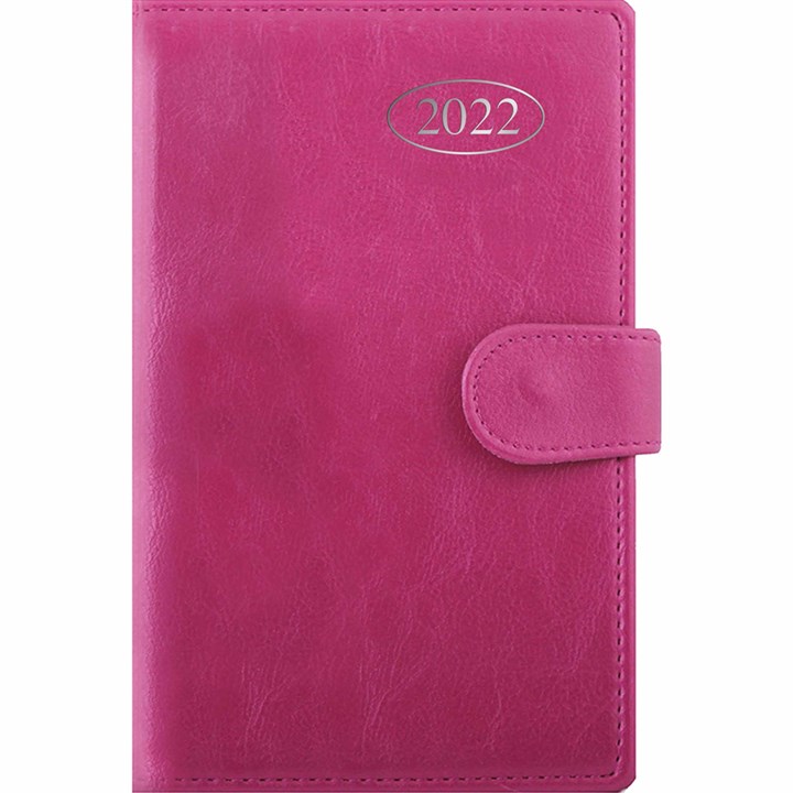 Pink Slim Diary & Address Book 2022