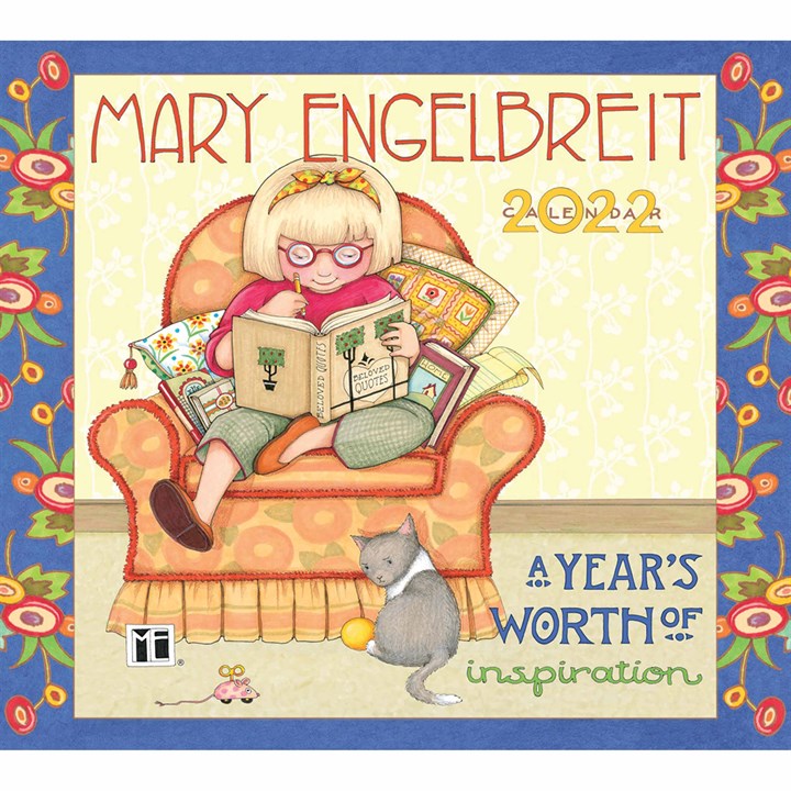 Mary Engelbreits's Back To The Drawing Board Deluxe Calendar 2022