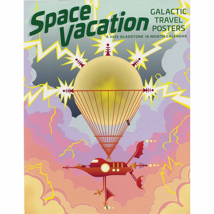 Space Vacation, Nasa%27s Travel Posters Mini Calendar 2022