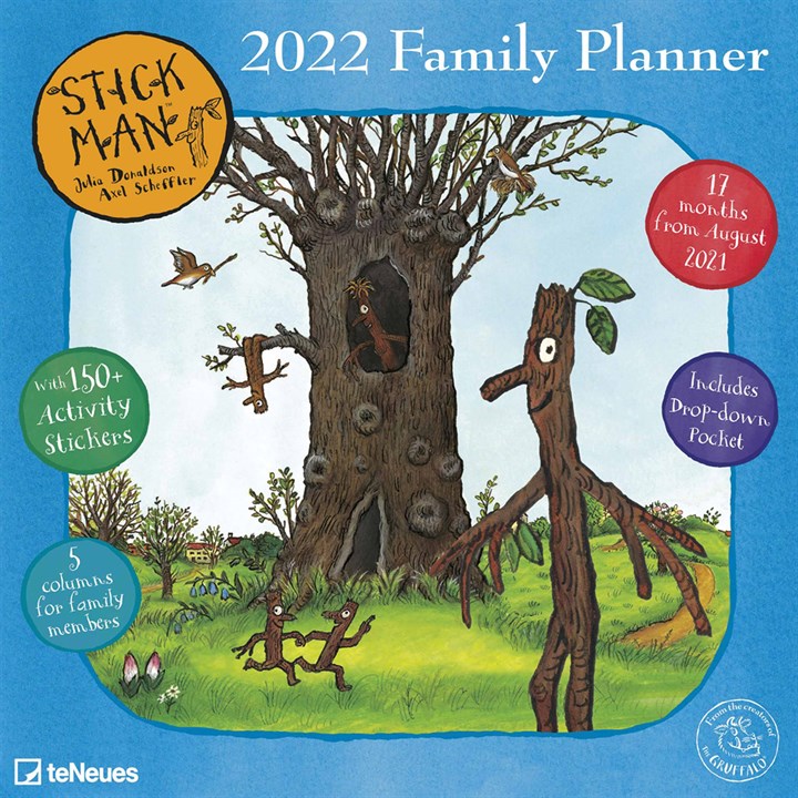 Stick Man Family Planner 2021 - 2022