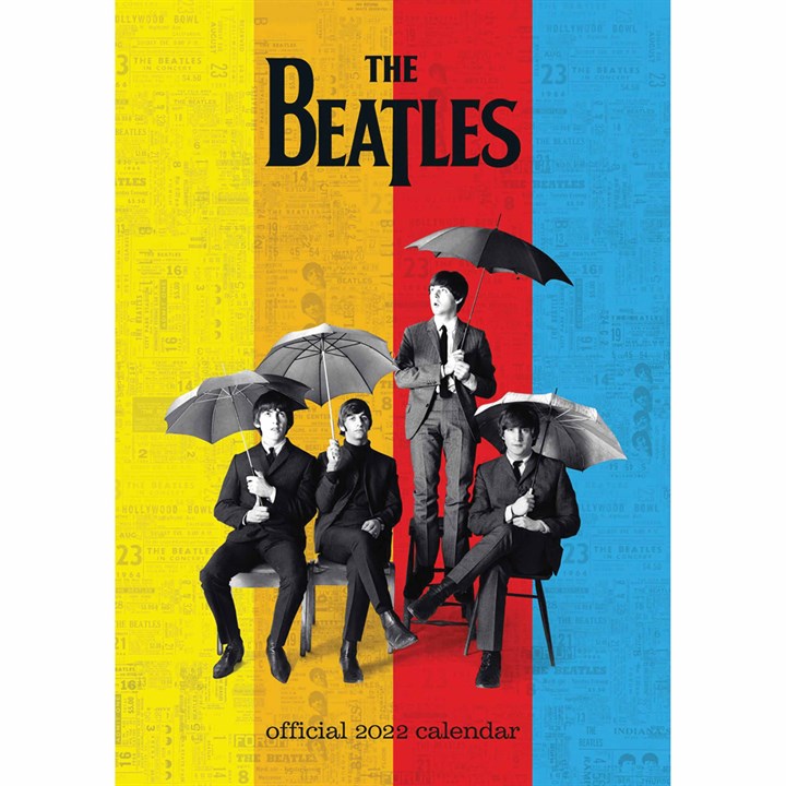 The Beatles Official A3 Calendar 2022