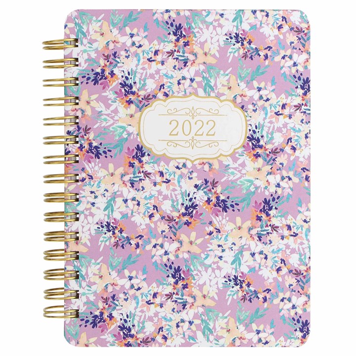 Lilac Bloom A6 Diary 2022