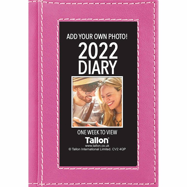 Pink Photo Album A7 Diary 2022