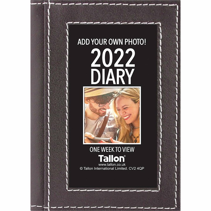Black Photo Album A7 Diary 2022