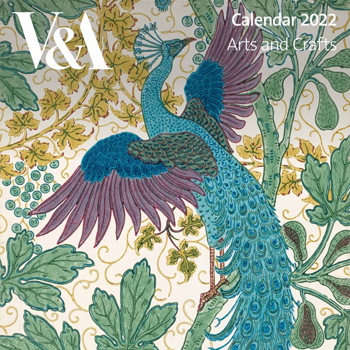 V&A, Arts And Crafts Mini Calendar 2022