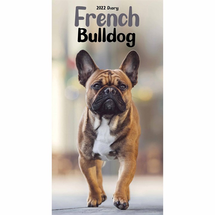 French Bulldog Slim Diary 2022