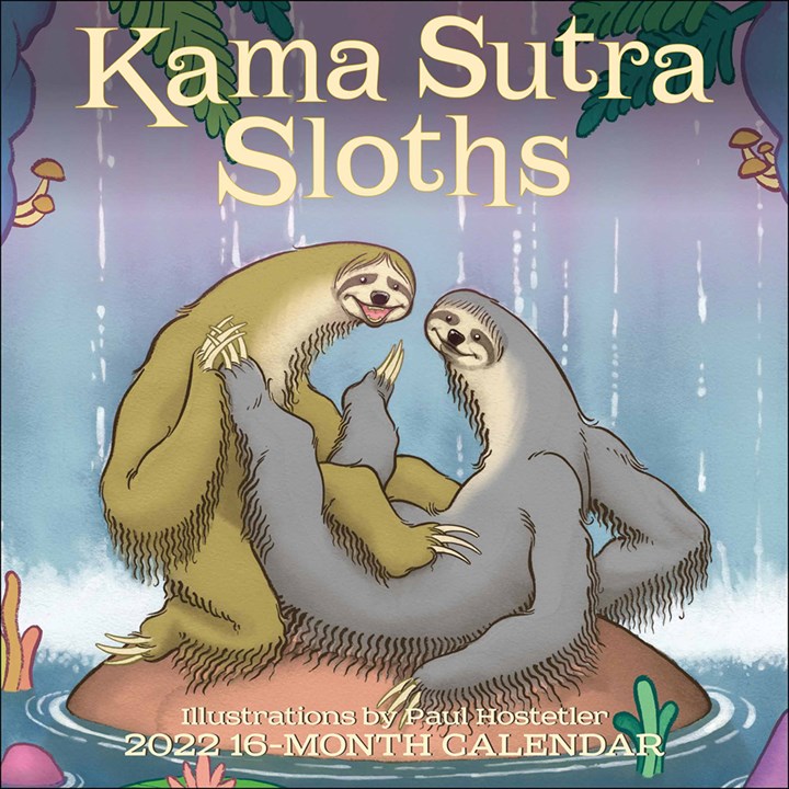 Kama Sutra Sloths Calendar 2022