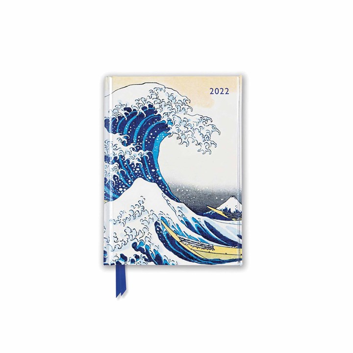 Hokusai, The Great Wave A6 Diary 2022
