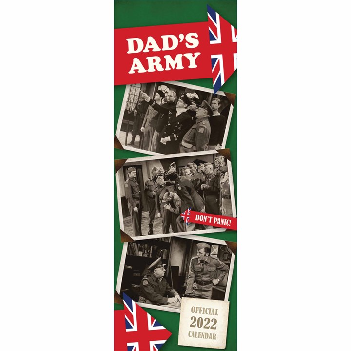 Dad's Army Official Slim Calendar 2022