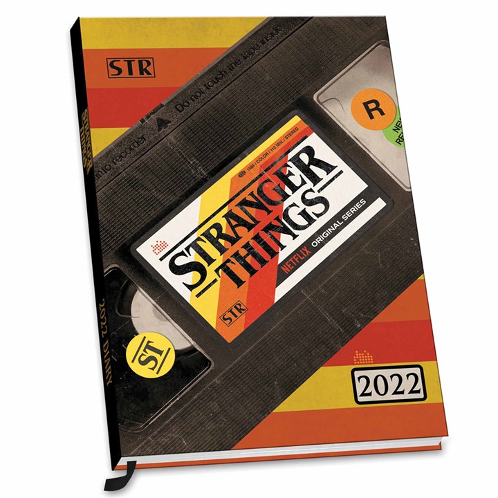 Stranger Things Official A5 Deluxe Diary 2022