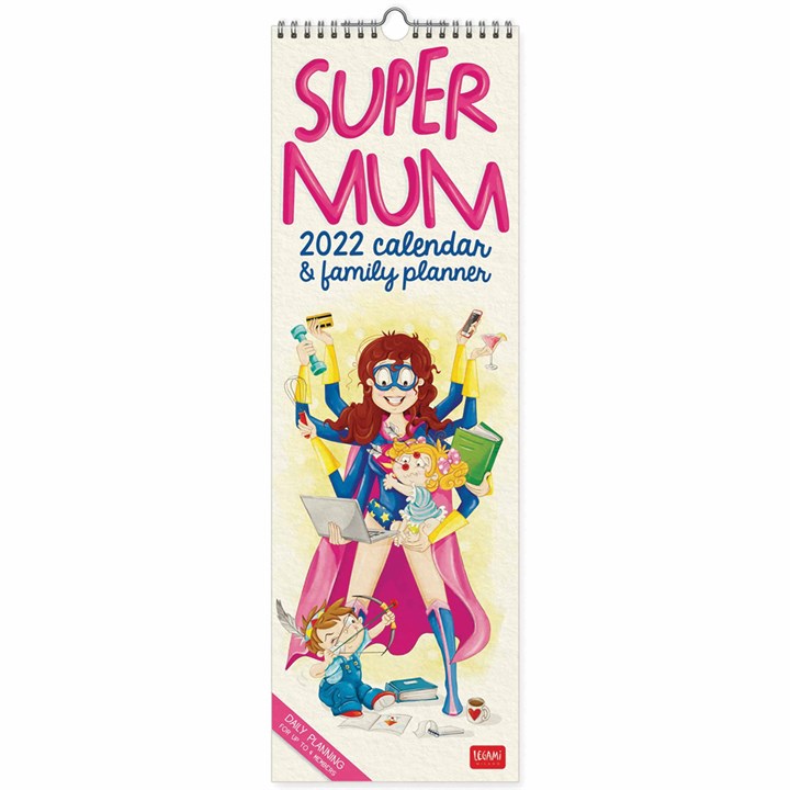Super Mum Slim Family Planner 2022
