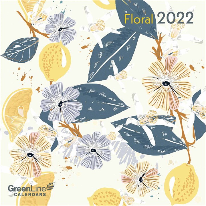 GreenLine, Floral Mini Calendar 2022