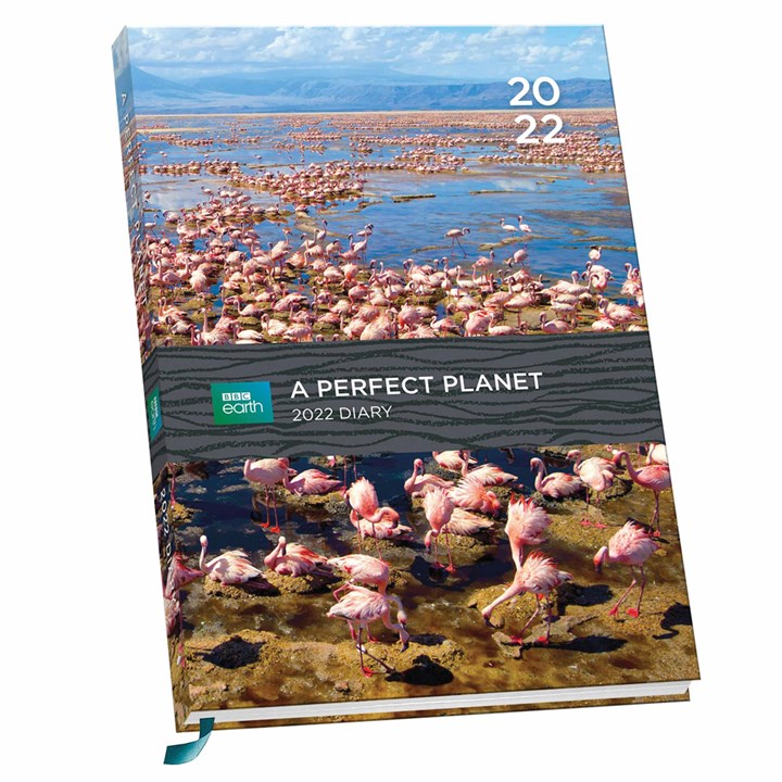 BBC Earth, Perfect Planet Official A5 Diary 2022