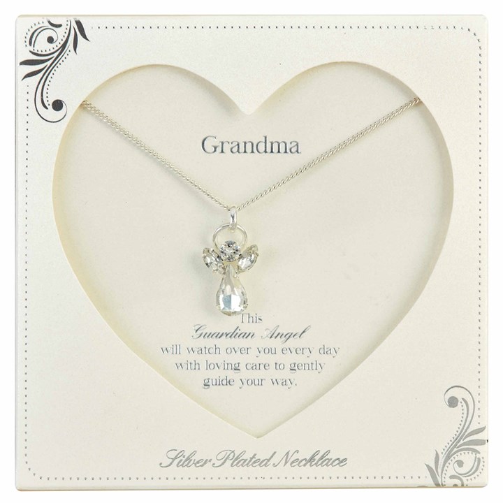 Grandma Guardian Angel Necklace