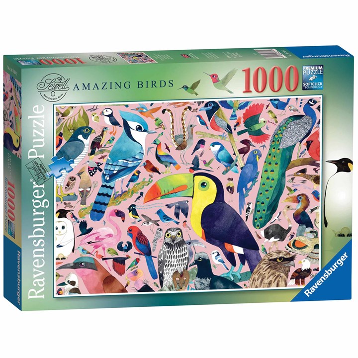 Ravensburger Matt Sewell, Amazing Birds Jigsaw