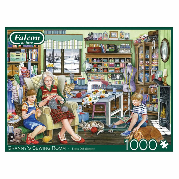 Falcon, Granny's Sewing Room Jigsaw