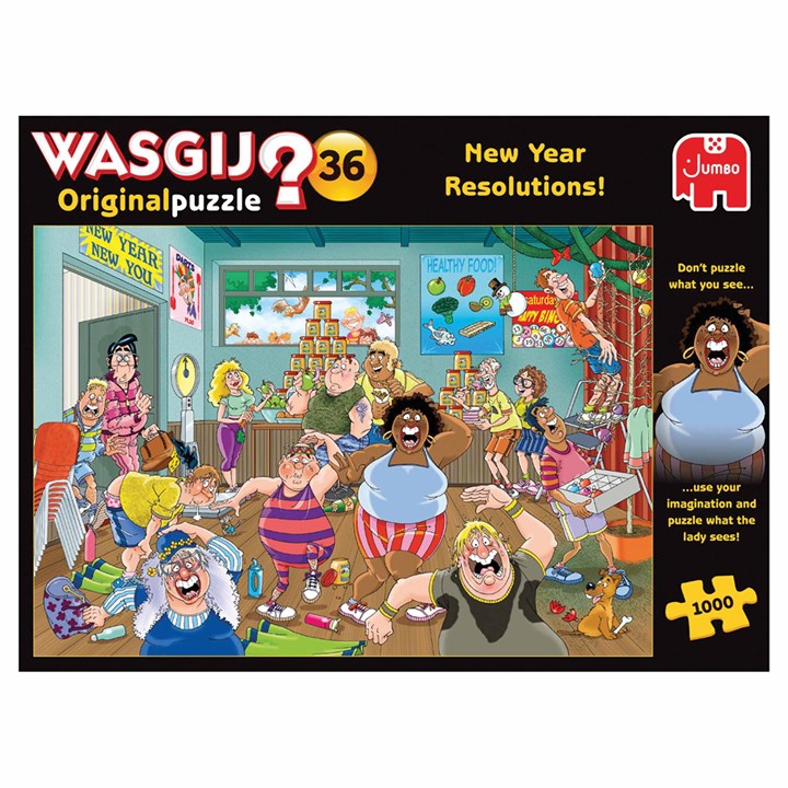 WASGIJ? New Year Resolutions! Jigsaw