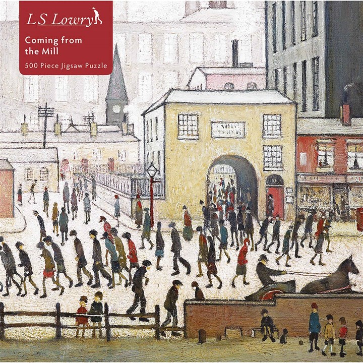 L.S Lowry, Coming From The Mill Jigsaw