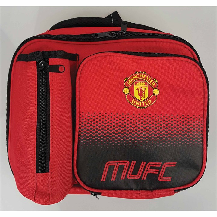 Manchester United FC Lunch Bag With Bottle Holder