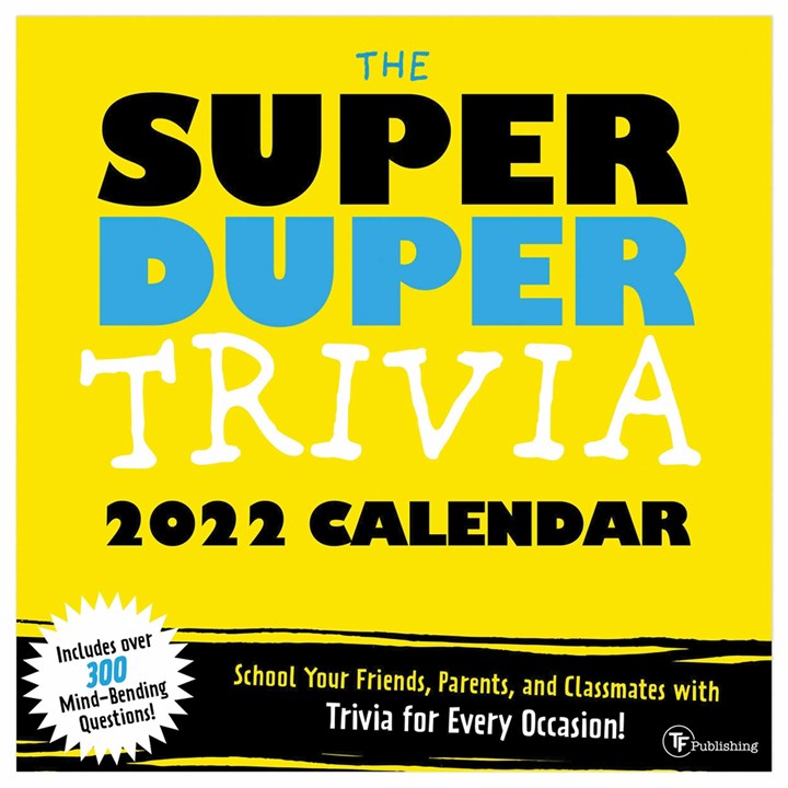 Super Duper Trivia Calendar 2022