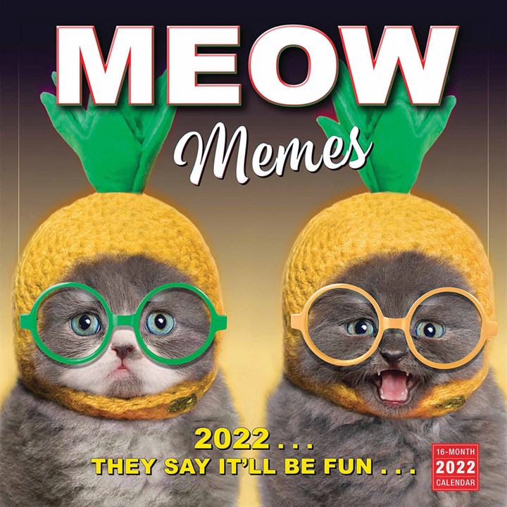 Meow Memes Calendar 2022