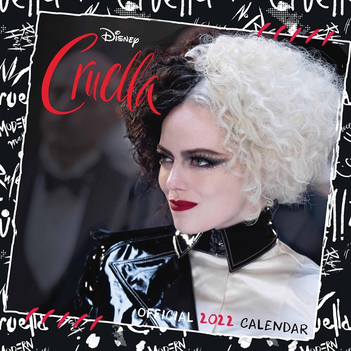 Disney Villains, Cruella Official Calendar 2022