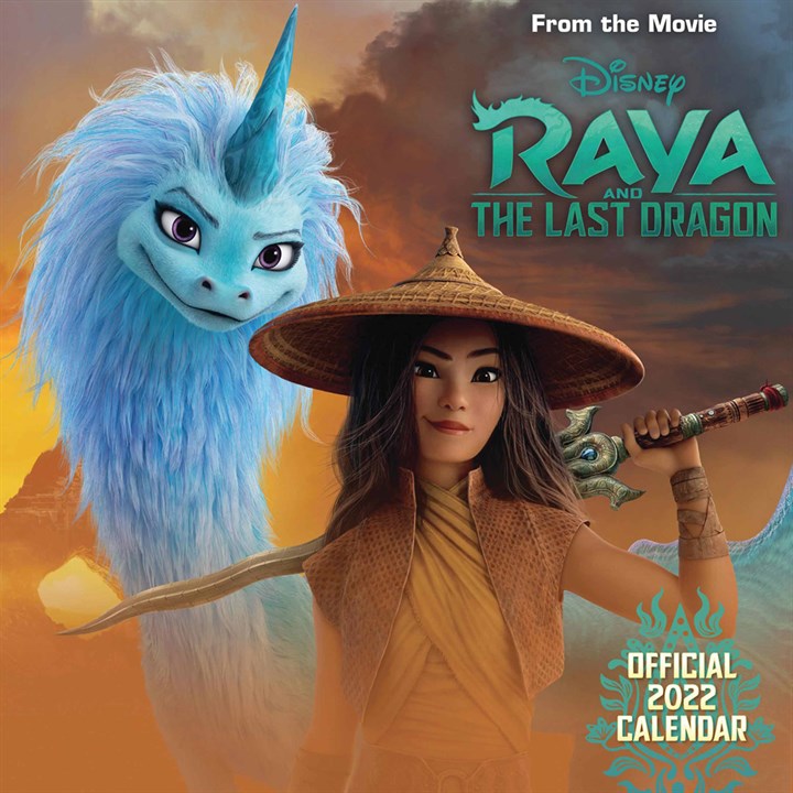 Disney, Raya And The Last Dragon Official Calendar 2022
