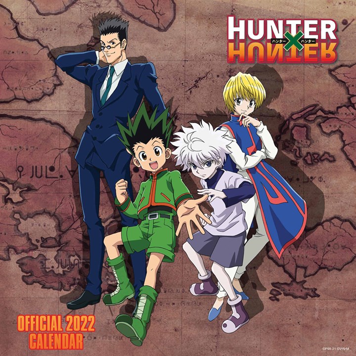 Hunter X Hunter Official Calendar 2022