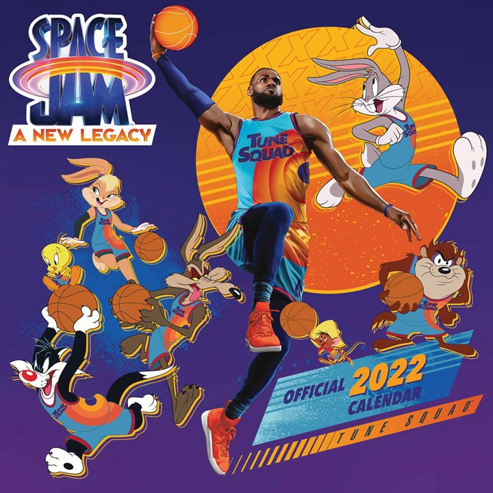Space Jam 2: A New Legacy Official Calendar 2022