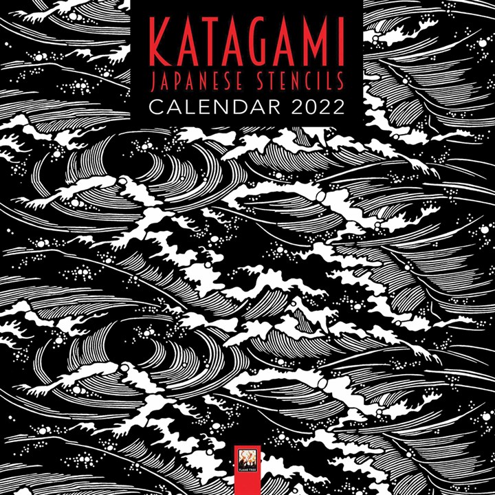 Katagami, Japanese Stencils Calendar 2022
