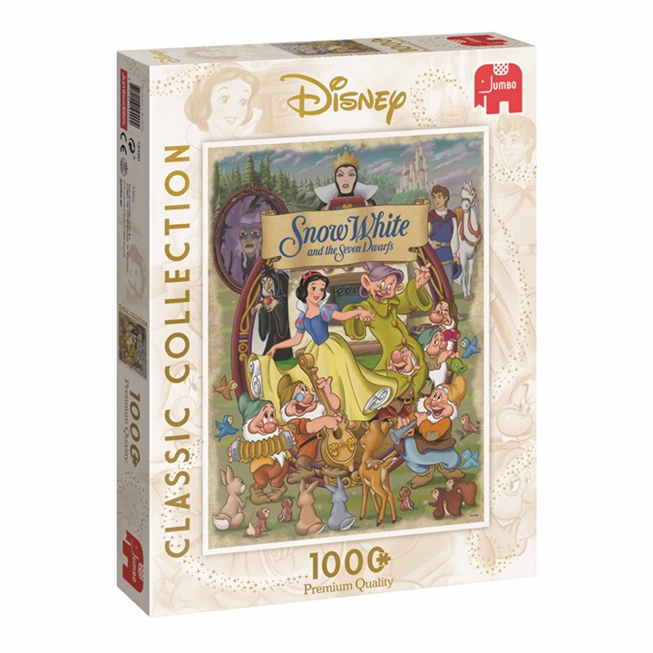 Disney, Snow White Movie Poster Official Jigsaw