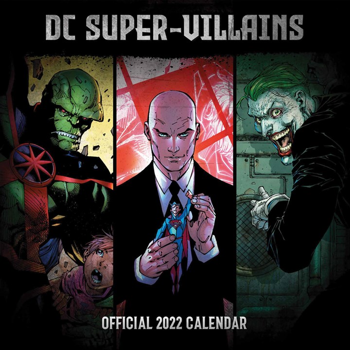 DC Comics, Villains Official Calendar 2022