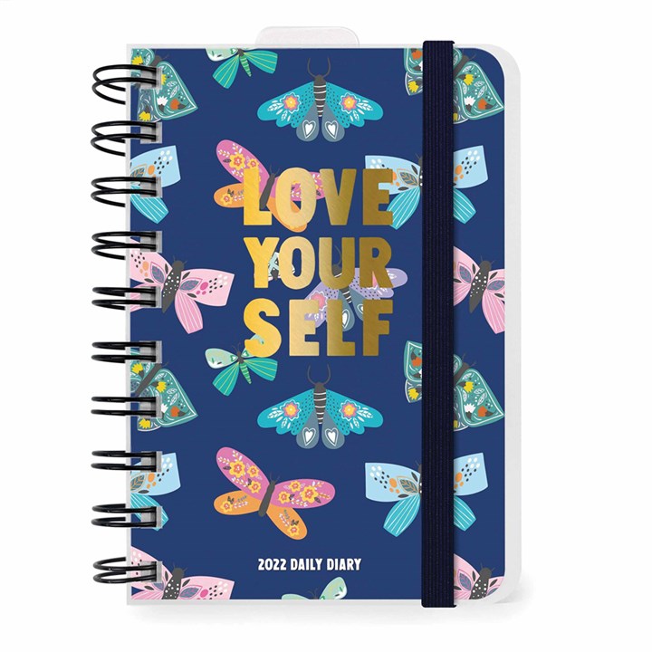 Butterflies Day-A-Page A6 Diary 2022