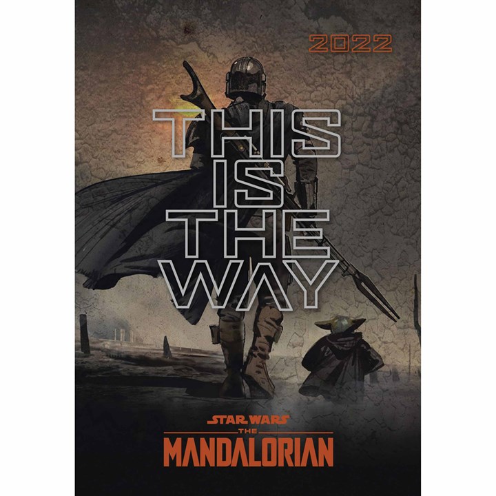 Disney Star Wars, The Mandalorian Official A5 Diary 2022