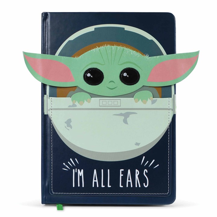 Disney Star Wars,  The Mandalorian, I'm All Ears Official A5 Notebook