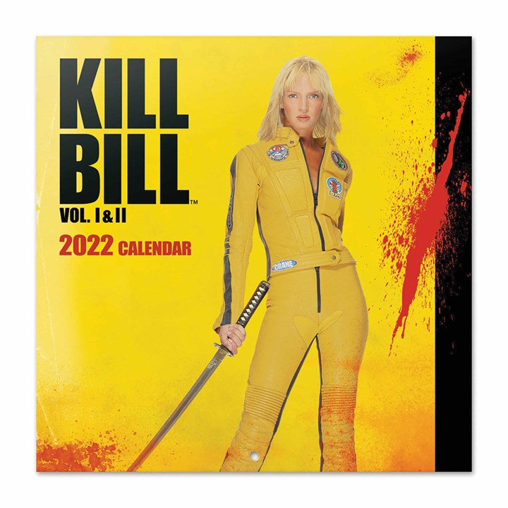 Kill Bill Official Calendar 2022