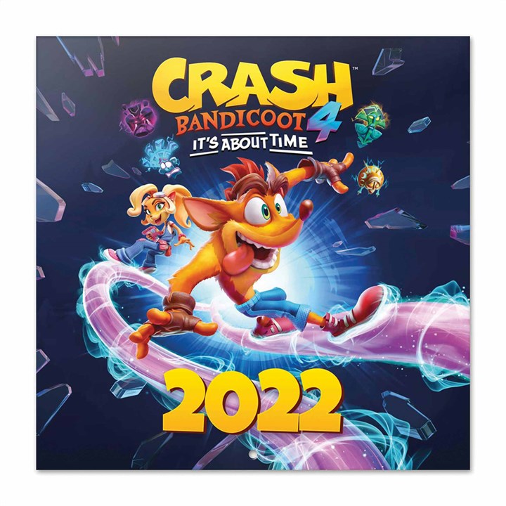 Crash Bandicoot Official Calendar 2022