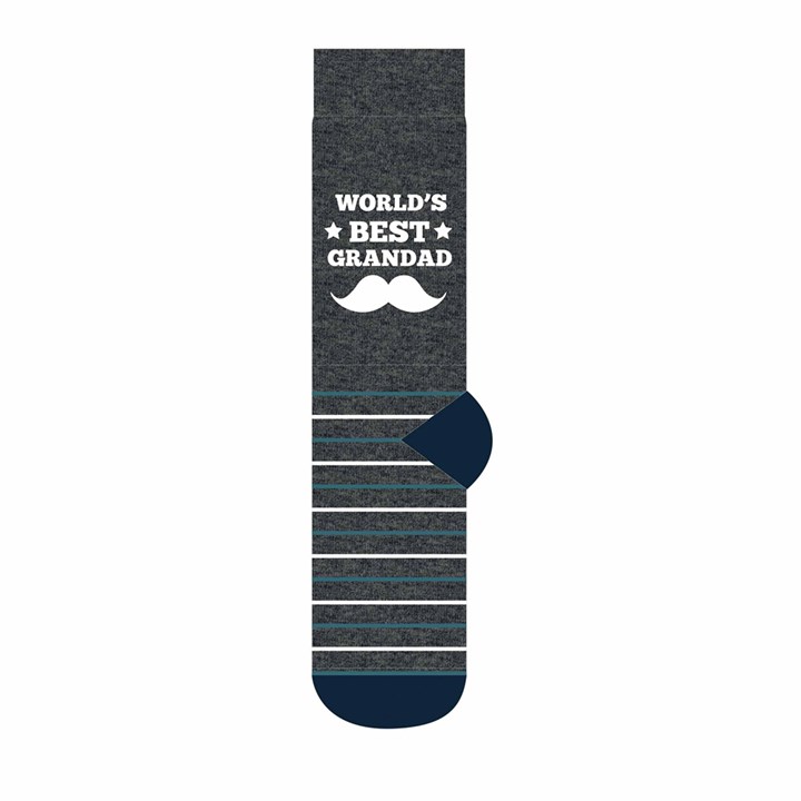 World's Best Grandad Socks - Size 7 - 11