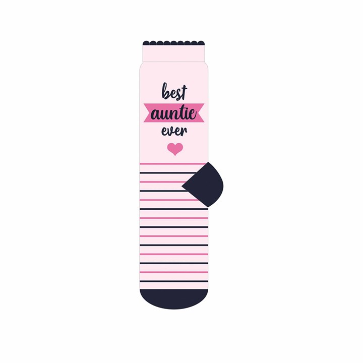 Best Auntie Socks - Size 4 - 8
