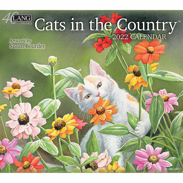 Cats In The Country Deluxe Calendar 2022