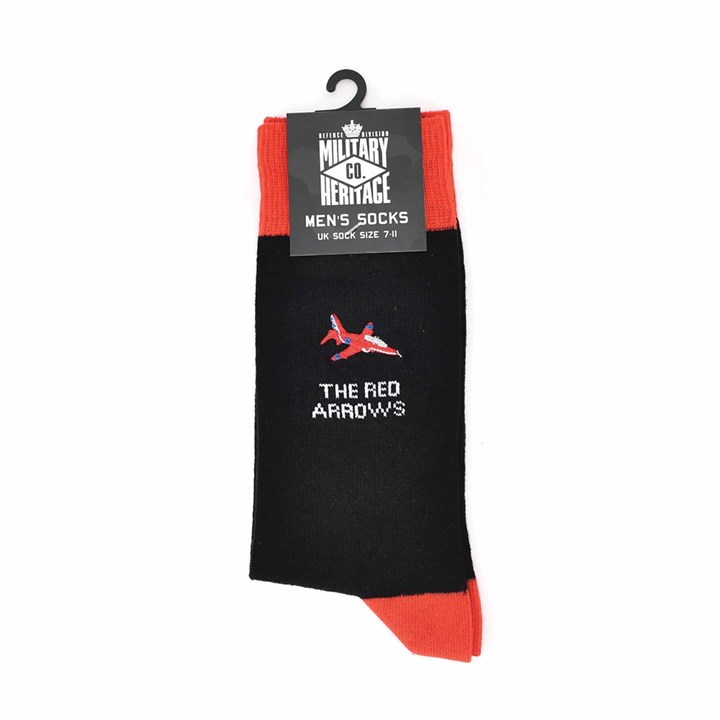 Military Heritage, The Red Arrows Socks - Size 7 - 11