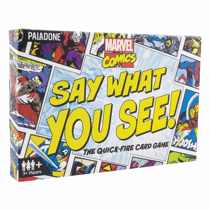 Disney, Marvel Say What You See Card Game