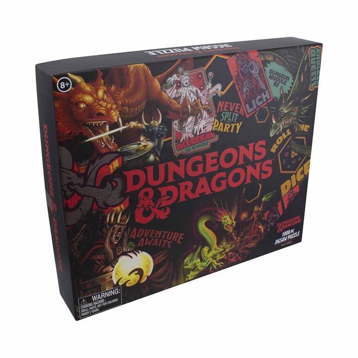 Dungeons & Dragons Official Jigsaw