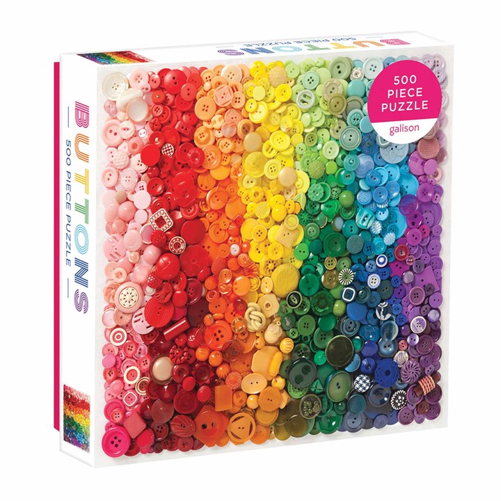 Rainbow Buttons Jigsaw