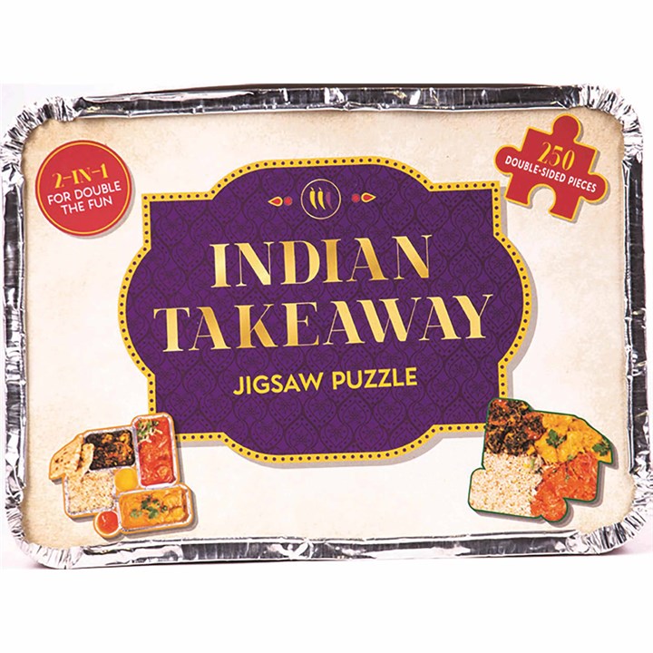 Indian Takeaway Double-Sided Jigsaw